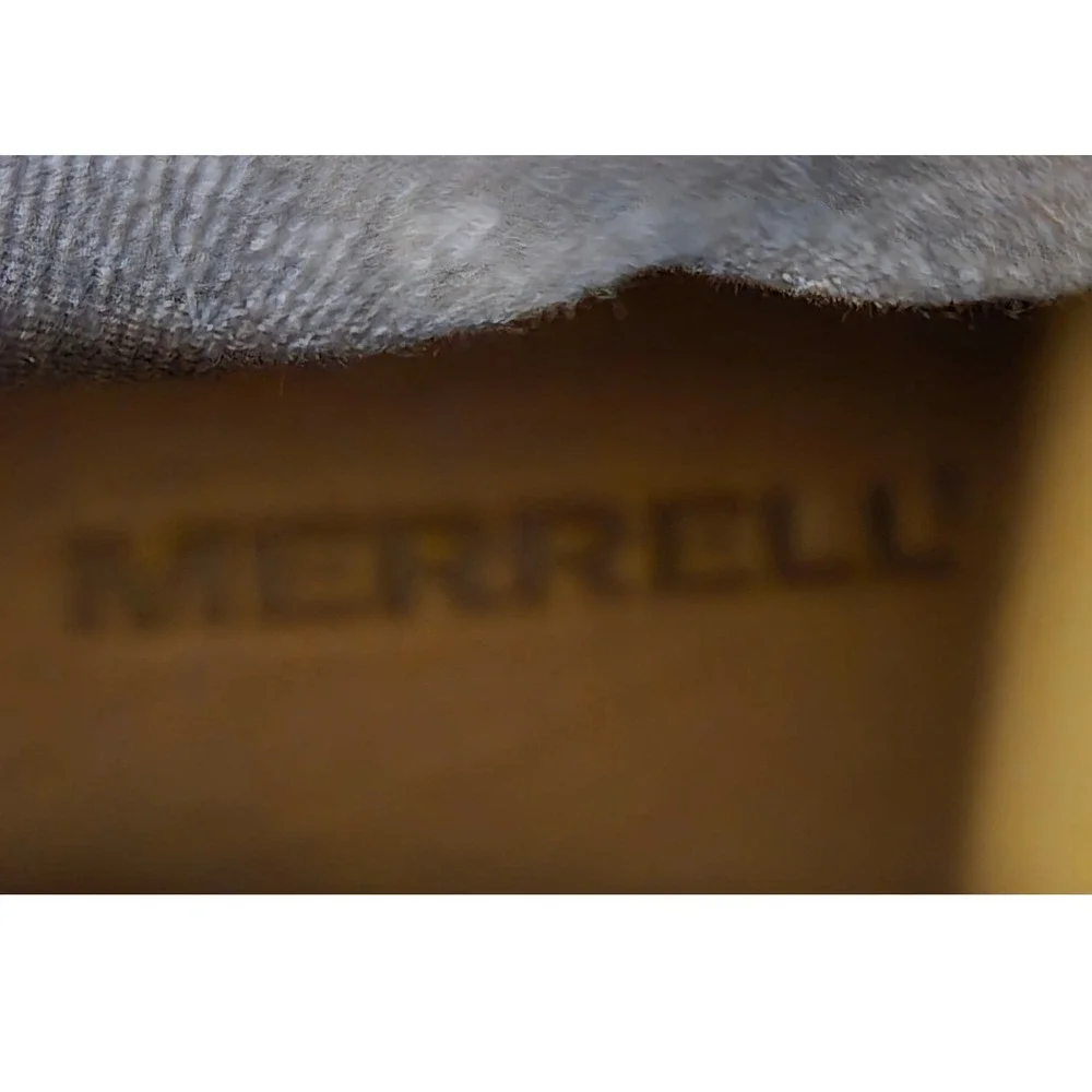 Merrell Tremblant Ezra Mid Waterproof Leather Wool Boots Brown J97338 Womens 9
